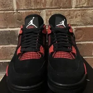 Size 10 - Red Thunders 4s [Brand New Condition] 100% Authentic Nike Air Jordan 4 Retro Red Thunder, Size 10.5 (CT8527-016  main image 4